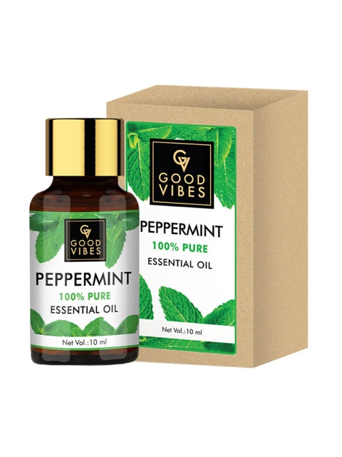 

Good Vibes Women Transparent 100% Pure Peppermint Essential Oil