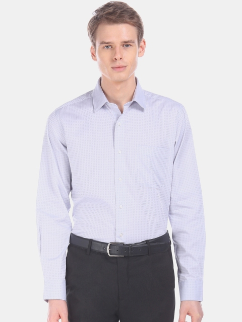 

Arrow Men Grey Formal Pure Cotton Shirt