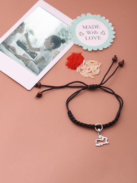 

Adorn By Nikita Rakhi With Sterling Silver Rabbit Charm