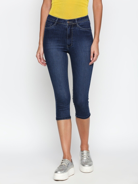 

fungus Women Blue Capris