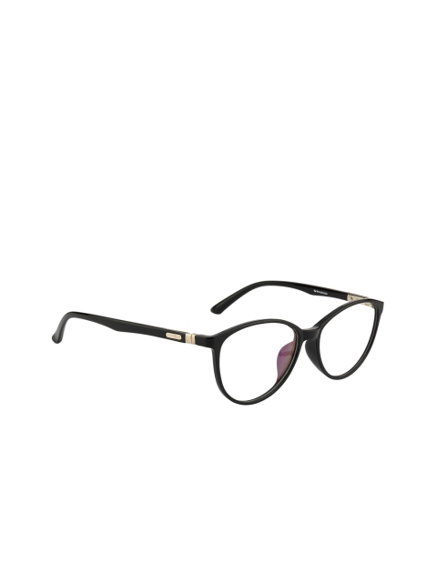 

Ted Smith Women Black & Gold-Toned Full Rim Cateye Frames-TSO-88002_C1-Black