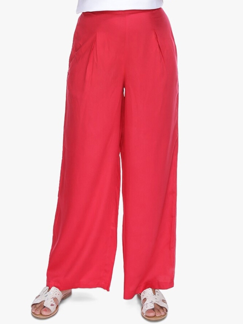 

Scarves & Glitters Women Red Palazzos