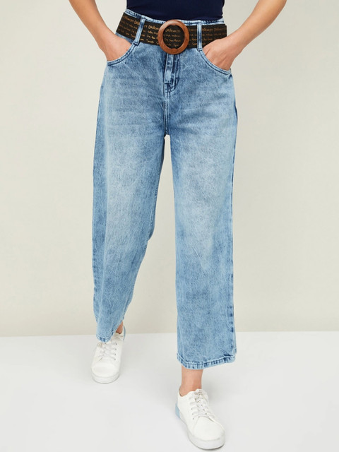 

Ginger by Lifestyle Women Blue Heavy Fade Jeans