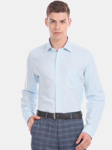 

Arrow Men Blue Formal Shirt