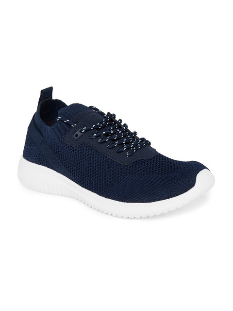 

Ajile by Pantaloons Men Navy Blue Textile Walking Non-Marking Shoes