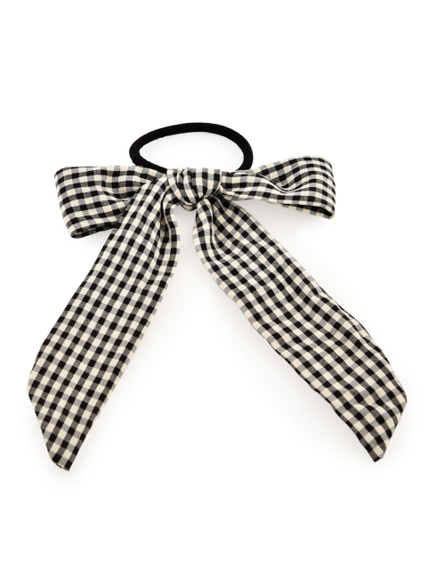 

ToniQ Women Black & Cream-Coloured Ponytail Holders