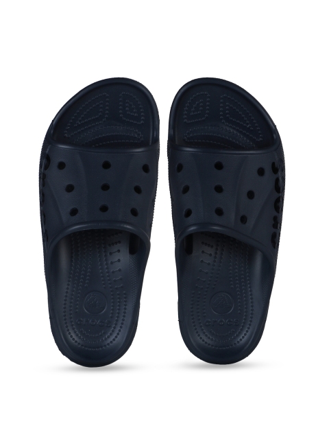 

Crocs Unisex Navy Blue Croslite Sliders