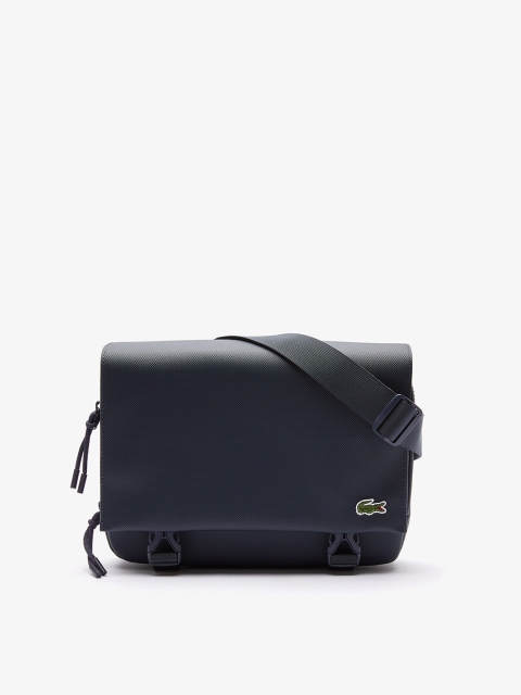 

Lacoste Men Navy Blue Messenger Bag