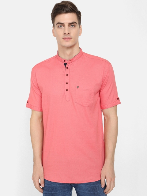 

V2 Value Variety Men Pink Chikankari Kurta