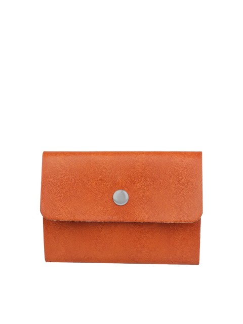 

Swiss Design Unisex Tan Solid PU Card Holder