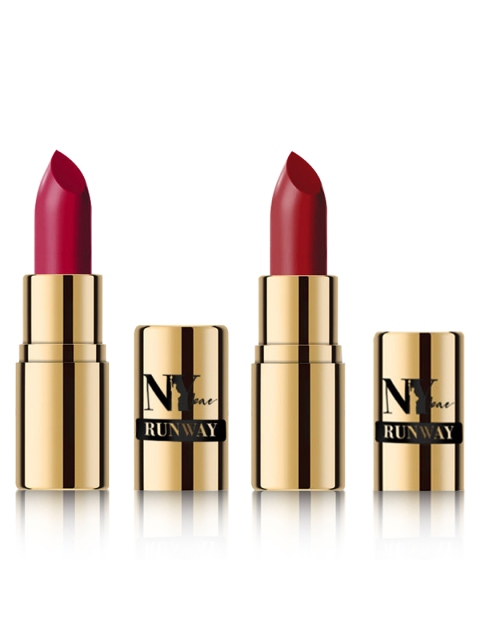 

NY Bae Matte Lipstick Runway Range Combo-Pink and Red