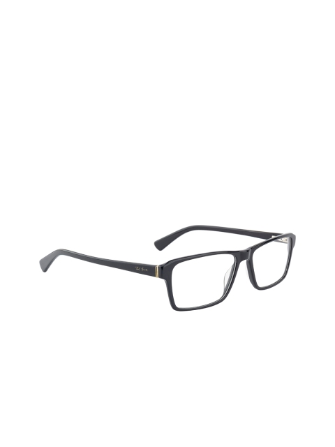 

Ted Smith Unisex Black Full Rim Rectangle Frames TSO-119_C1