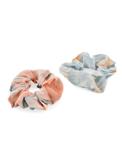 

ToniQ Women Pink & Blue Set of 2 Ponytail Holders