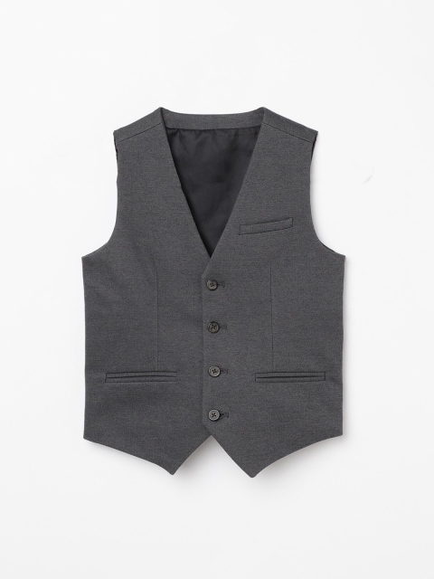 

Fame Forever by Lifestyle Boys Charcoal Grey Solid Waistcoat