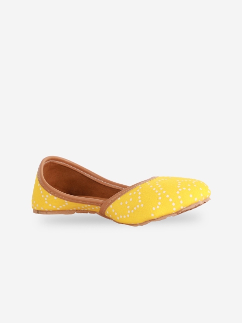 

YK Girls Yellow Ballerinas Flats