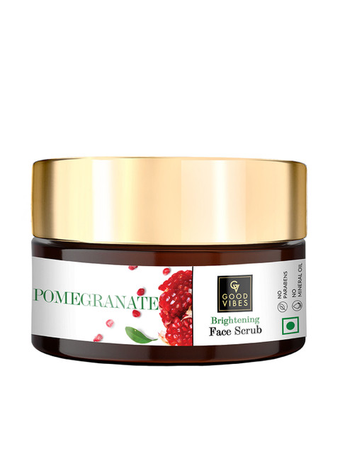 

Good Vibes Transparent Pomegranate Brightening Scrub