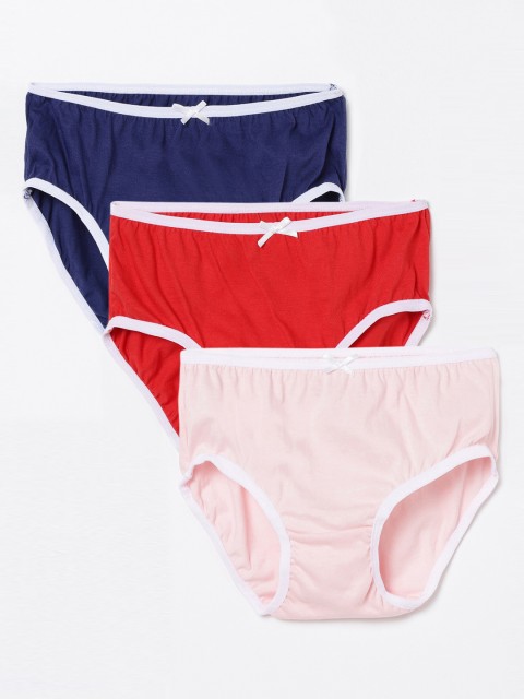 

Fame Forever by Lifestyle Girls Pack Of 3 Assorted Cotton Basic Briefs 8903734047391