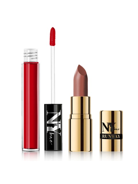 

NY Bae Combo of 4 Pouty Lips, Multi
