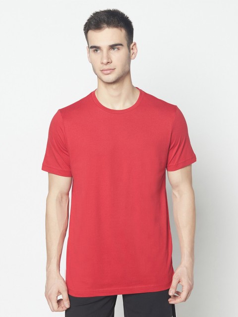 

PICOT Men Red Cotton T-shirt