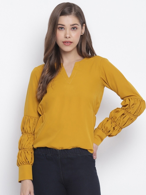 

Capybara Mustard Yellow Regular Top
