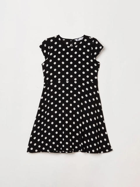 

Fame Forever by Lifestyle Black & White A-Line Dress