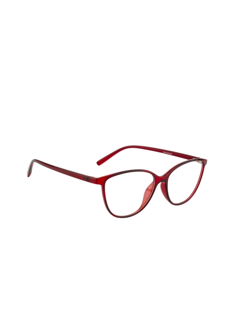 

Ted Smith Women Maroon & Black Full Rim Cateye Frames TSO-88032_C19