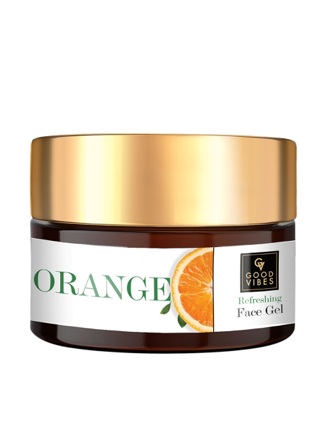 

Good Vibes Orange Refreshing Face Gel - 100 g, Transparent