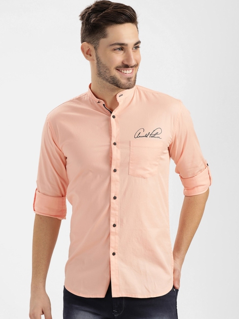 

V2 Value & Variety Men Peach-Coloured Casual Shirt
