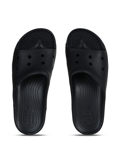 

Crocs Unisex Black Croslite Sliders