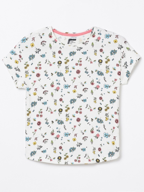 

Fame Forever by Lifestyle Girls White Printed T-shirt