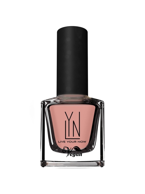 

LYN LIVE YOUR NOW Peach Coloured Non Toxic Fast Dry Non Toxic Nail Lacquer 8ml