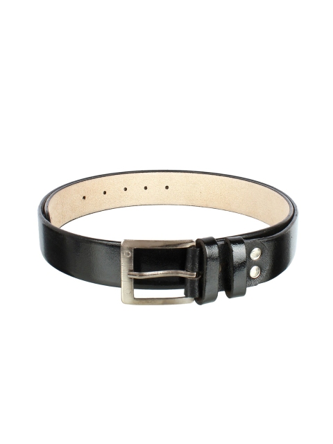 

Swiss Design Men Black Textured Belt