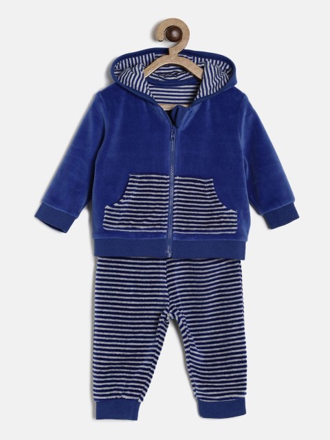

MINI KLUB Boys Blue & White Printed T-shirt with Pyjamas