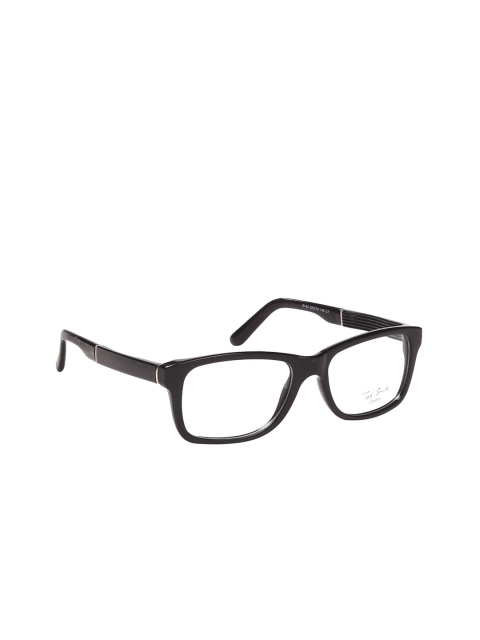 

Ted Smith Unisex Black Full Rim Wayfarer Frames