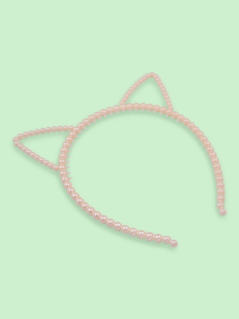 AQUASTREET Women White Cat Ear Hairband