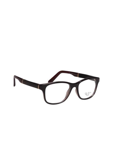 

Ted Smith Unisex Brown Full Rim Wayfarer Frames