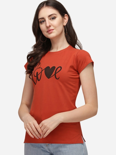 

OM SAI LATEST CREATION Rust Regular Top