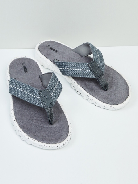 

max Men Grey Thong Flip-Flops