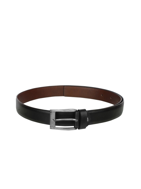 

Swiss Design Men Black Leather Belt