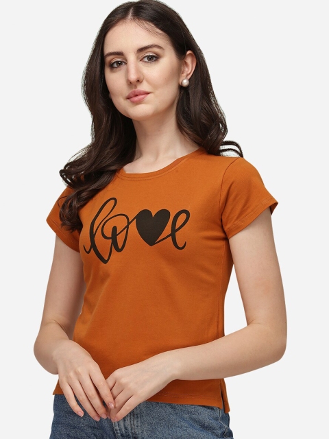 

OM SAI LATEST CREATION Rust Regular Top