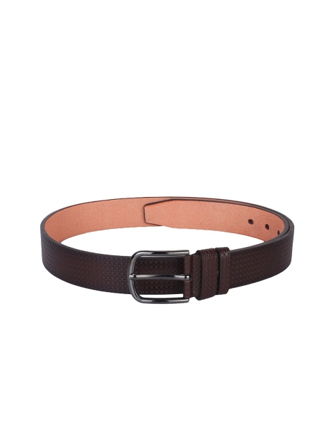 

Swiss Design Men Brown Solid Belt