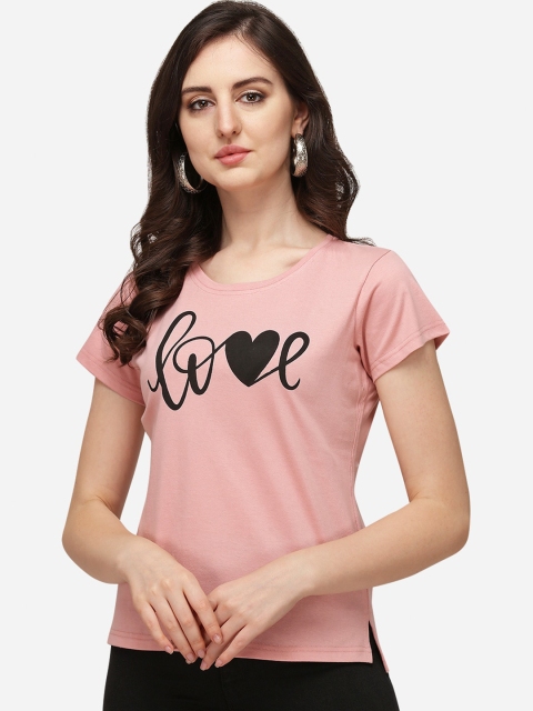 

OM SAI LATEST CREATION Pink Regular Top
