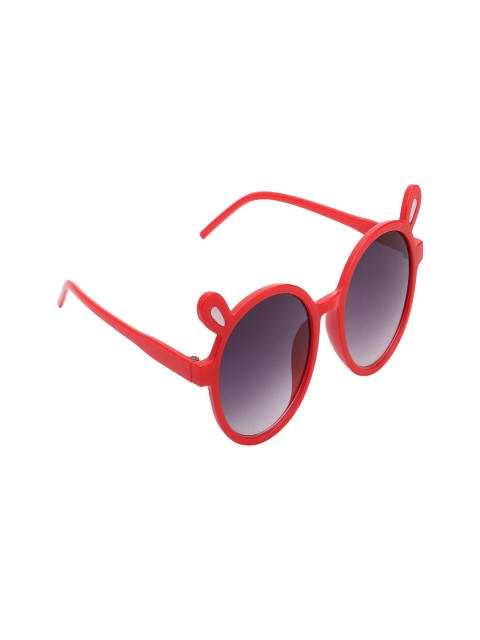 

Olvin Girls Grey Lens & Red Oval Sunglasses with UV Protected Lens OL444-02
