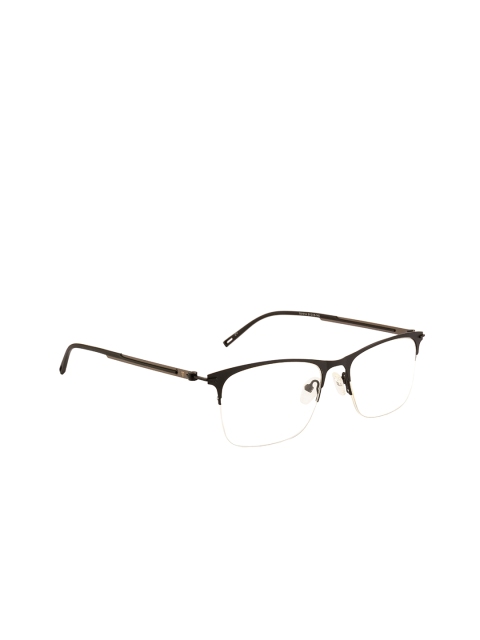 

Ted Smith Unisex Black Half Rim Wayfarer Frames