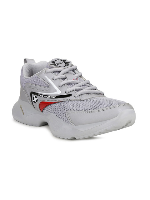 

Campus Unisex Kids Grey Mesh Running Non-Marking Shoes