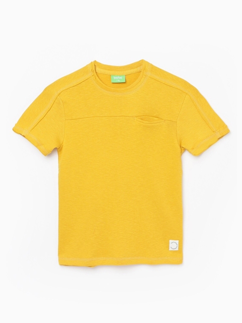 

Bossini Boys Yellow T-shirt
