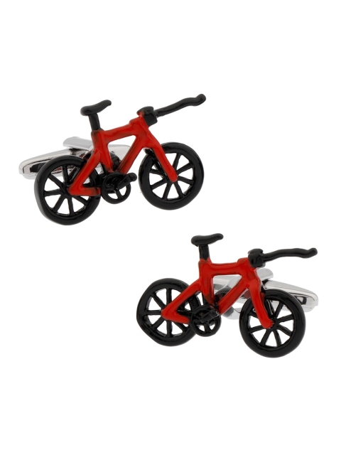 

The Tie Hub Men Red & Black Quirky Cufflink