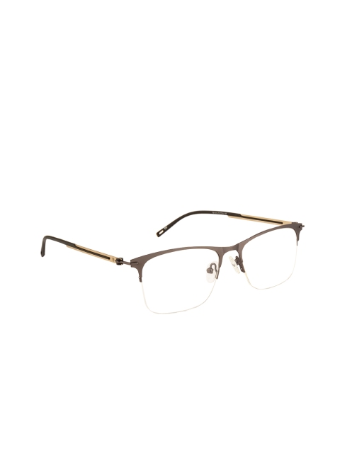 

Ted Smith Unisex Grey Half Rim Wayfarer Frames TSO-246_C3