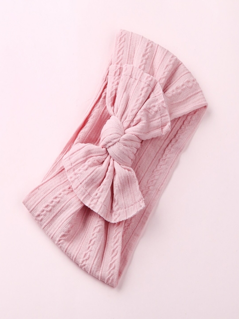 

AQUASTREET Girls Peach Jacquard Hairband