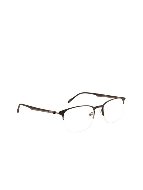 

Ted Smith Unisex Black Half Rim Wayfarer Frames